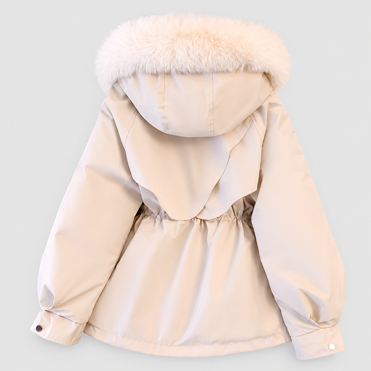 Bernadette | Women’s Long-Sleeve Hooded Winter Coat — product detail 3
