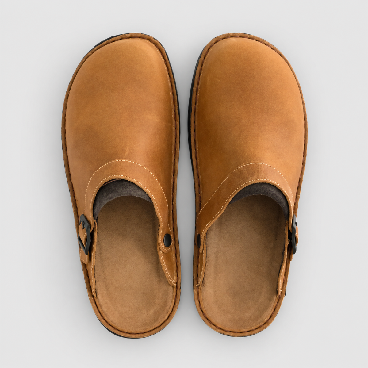 Bethany | Women’s Buckle-Strap Slip-On Clogs — product detail 4