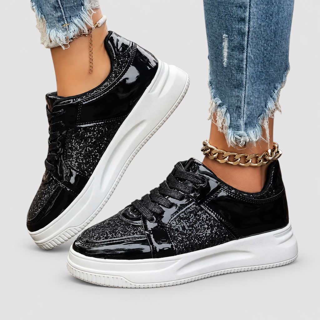 Bridie | Women’s Patterned Slip-On Sneakers — product detail 1