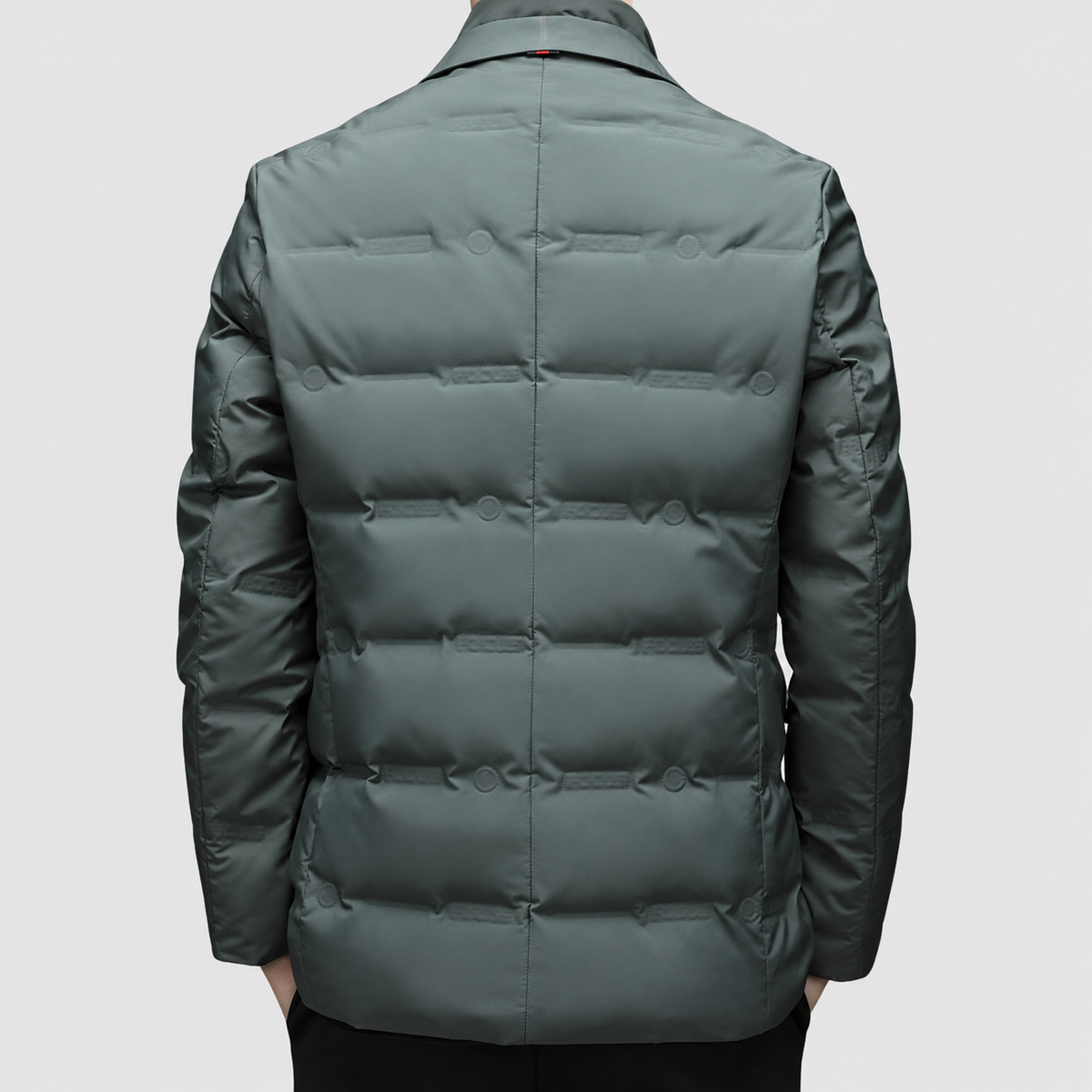 Cedric-James | Men’s Lapel-Collar Padded Jacket — product detail 5