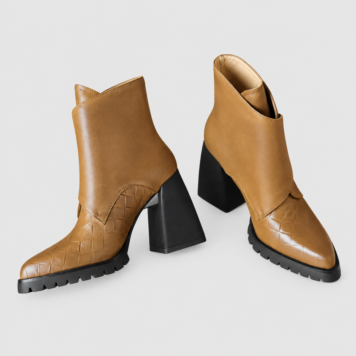 Cerise | Women’s Buckle-Strap Leather Boots — product detail 13