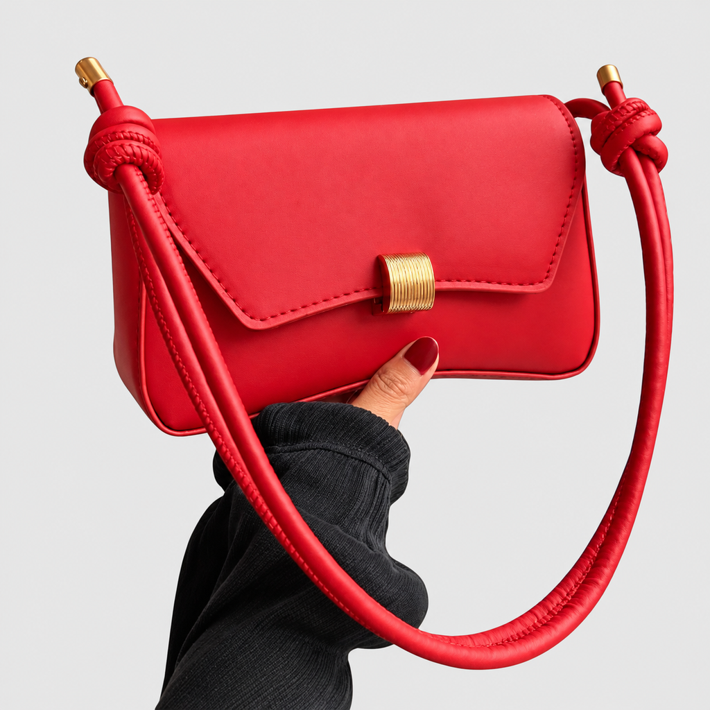 Claribel | Women’s Vintage Flap Shoulder Bag — product detail 3