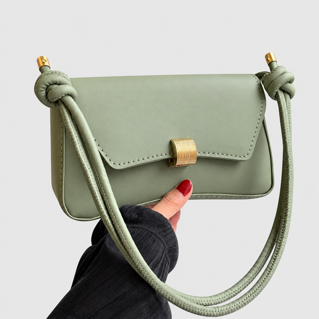 Claribel | Women’s Vintage Flap Shoulder Bag — product detail 4