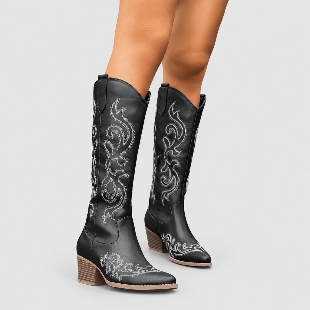 Cosima | Women’s Wide-Calf Western Cowboy Boots — product detail 11