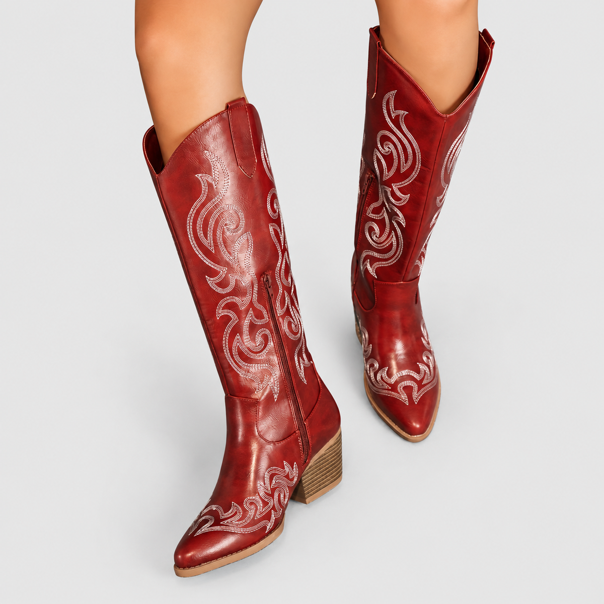 Cosima | Women’s Wide-Calf Western Cowboy Boots — product detail 12