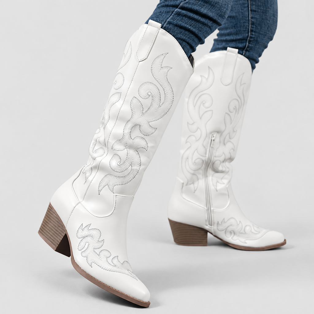 Cosima | Women’s Wide-Calf Western Cowboy Boots — product detail 14