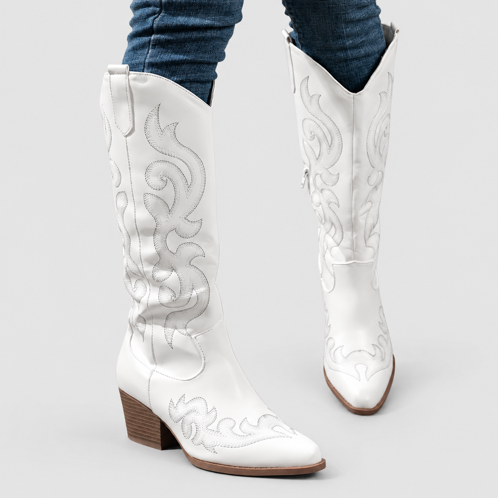 Cosima | Women’s Wide-Calf Western Cowboy Boots — product detail 15
