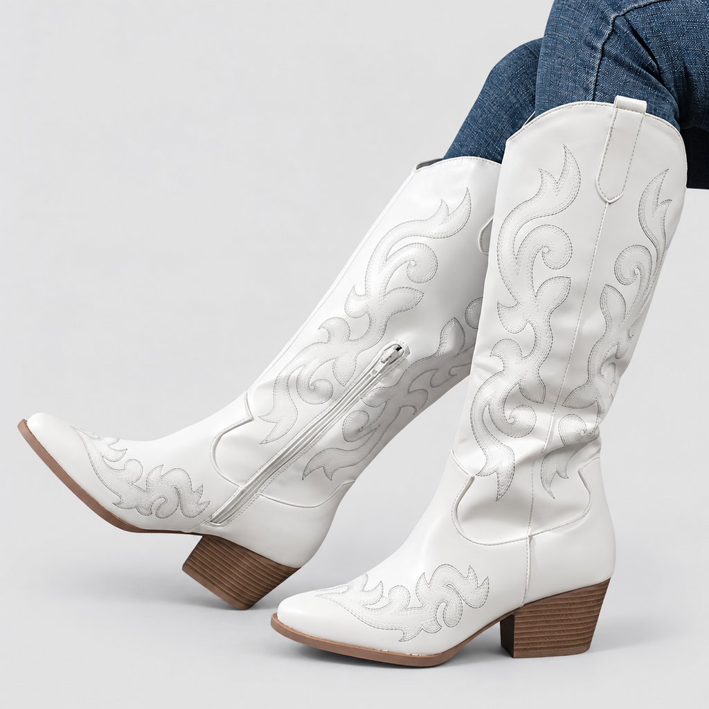 Cosima | Women’s Wide-Calf Western Cowboy Boots — product detail 18