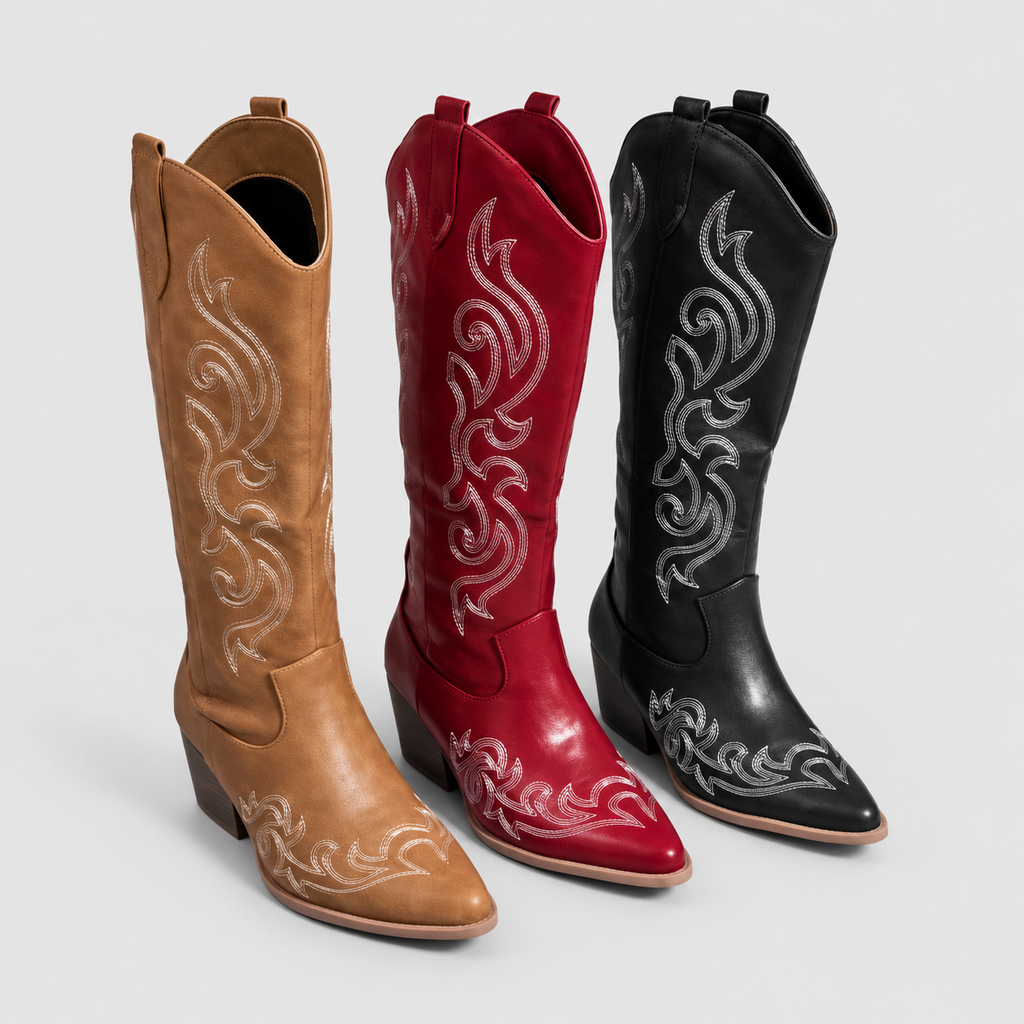 Cosima | Women’s Wide-Calf Western Cowboy Boots — product detail 21