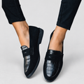 Darla | Women’s Croc-Texture Everyday Loafers — product detail 1