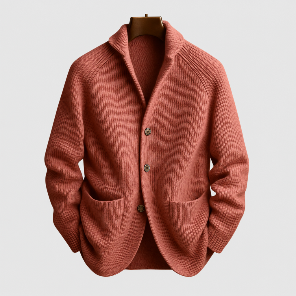 Declan | Men’s Lightweight Knit Cardigan — product detail 7