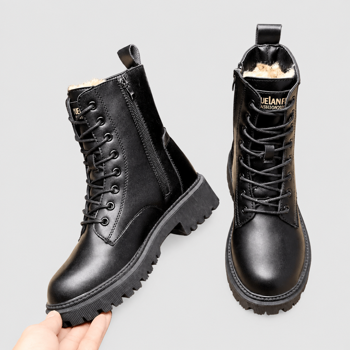 Della | Women’s Lined Winter Boots — product detail 3