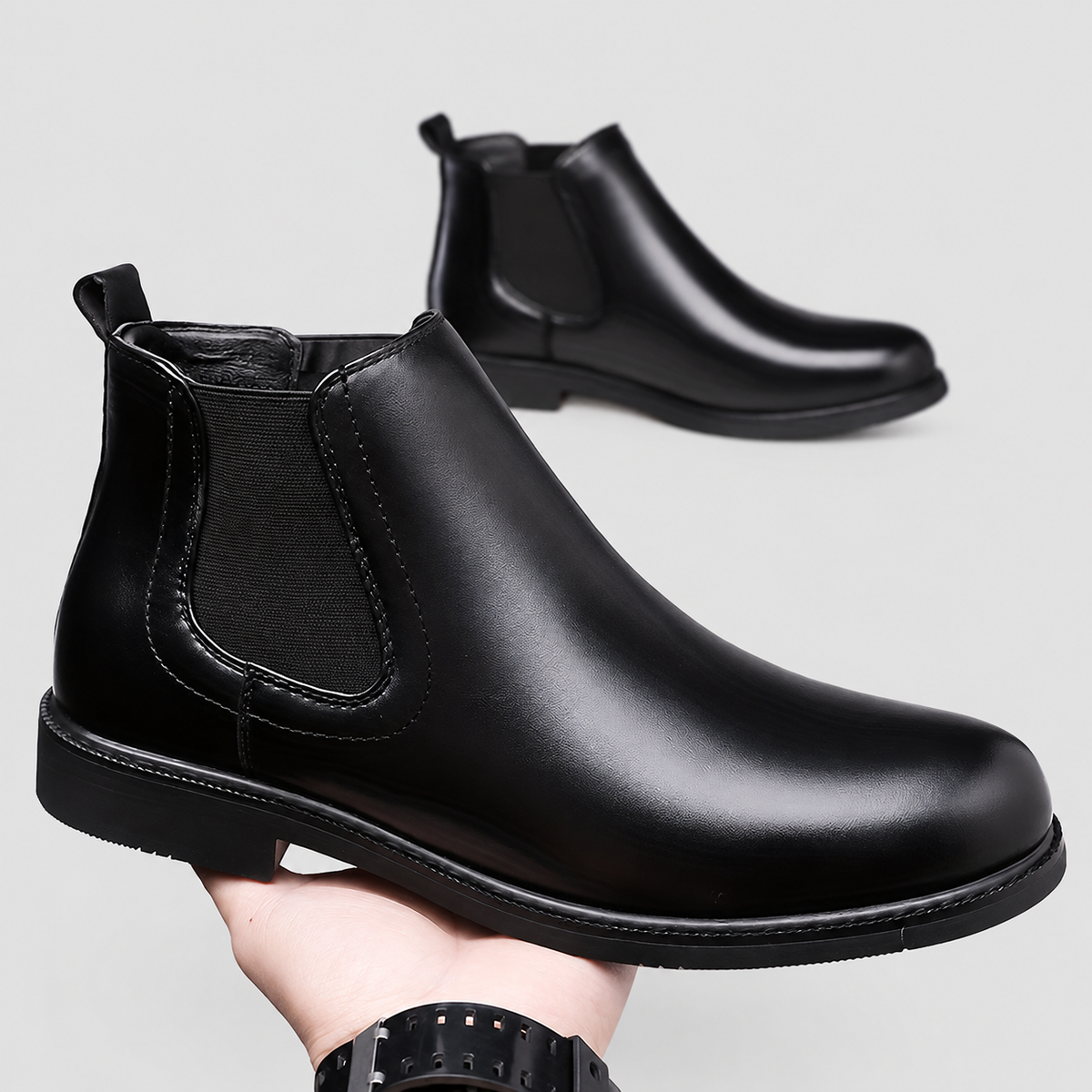 Drayton | Men’s Slip-On Chelsea Boots — product detail 4