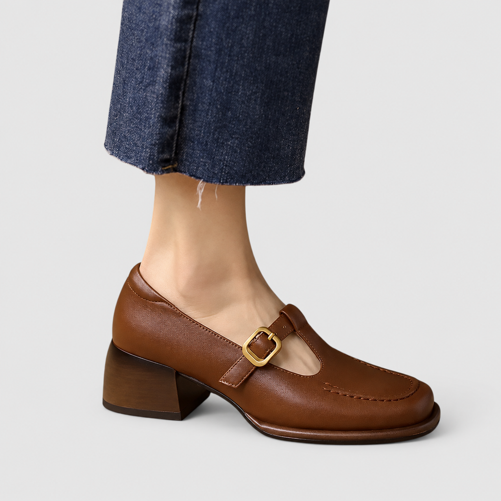 Eleanora-May | Women’s T-Strap Mary Jane Shoes — product detail 2