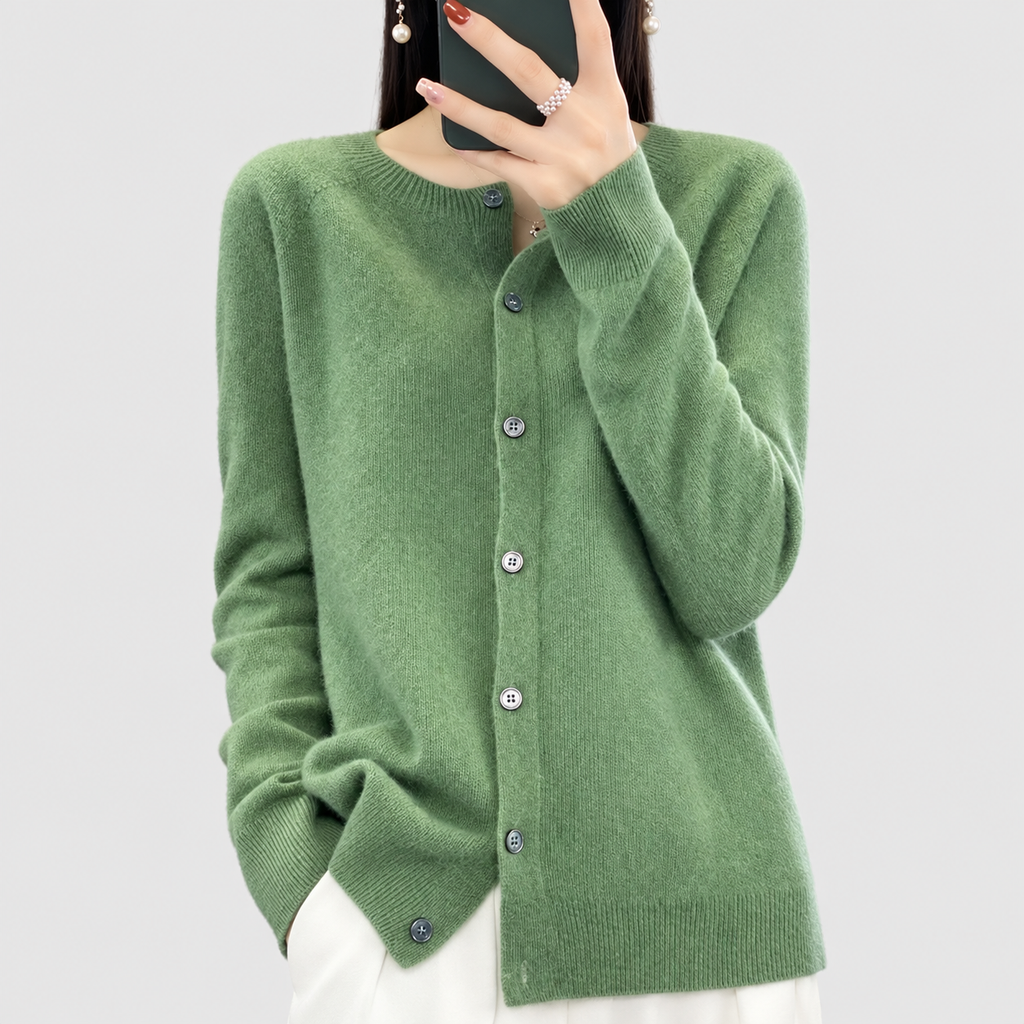 Eliana | Women’s Soft Button-Up Cardigan — product detail 1