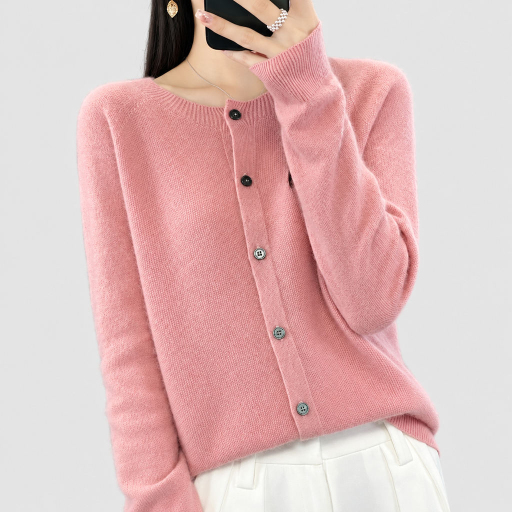 Eliana | Women’s Soft Button-Up Cardigan — product detail 6