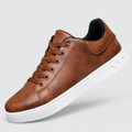 Emmett | Men’s Streamlined Casual Lace-Up Shoes — Brown