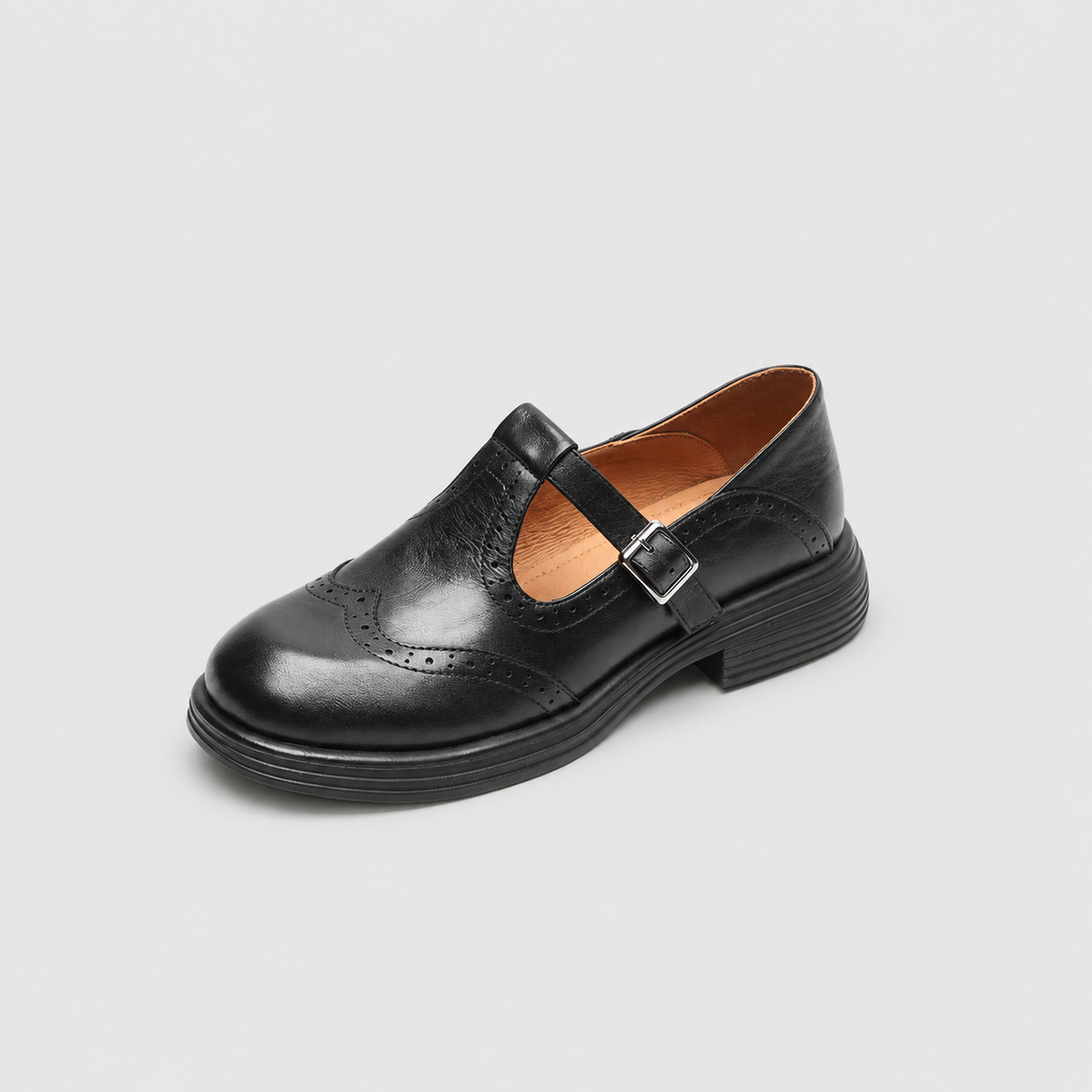 Esme | Women’s Buckle-Strap Shoes with Cut-Out Detail — product detail 9
