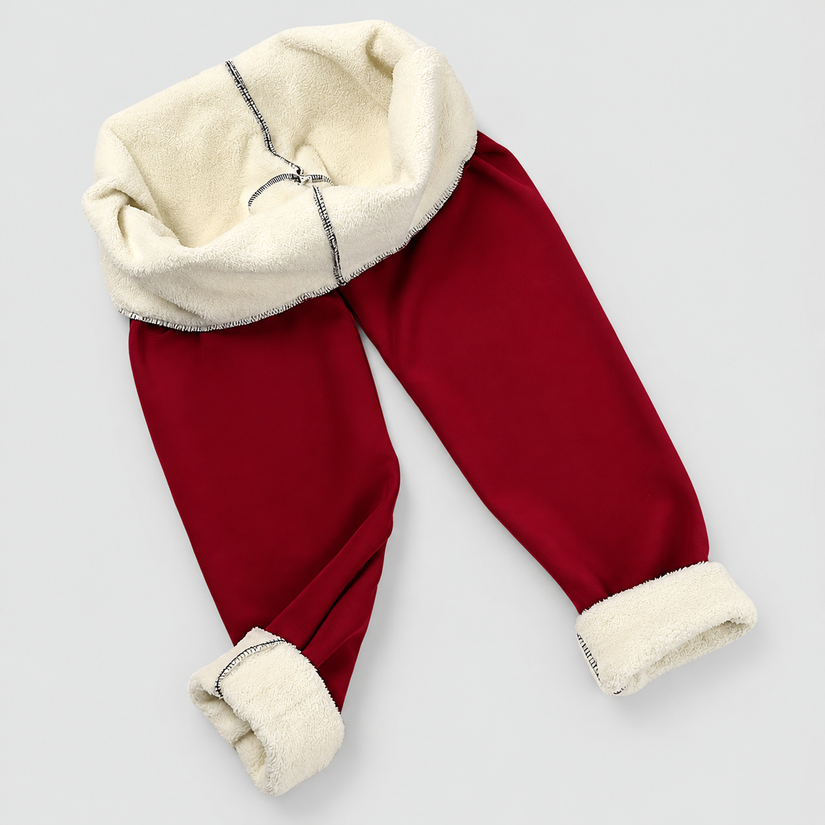 Eulalie | Women’s High-Waisted Fleece-Lined Leggings — product detail 12