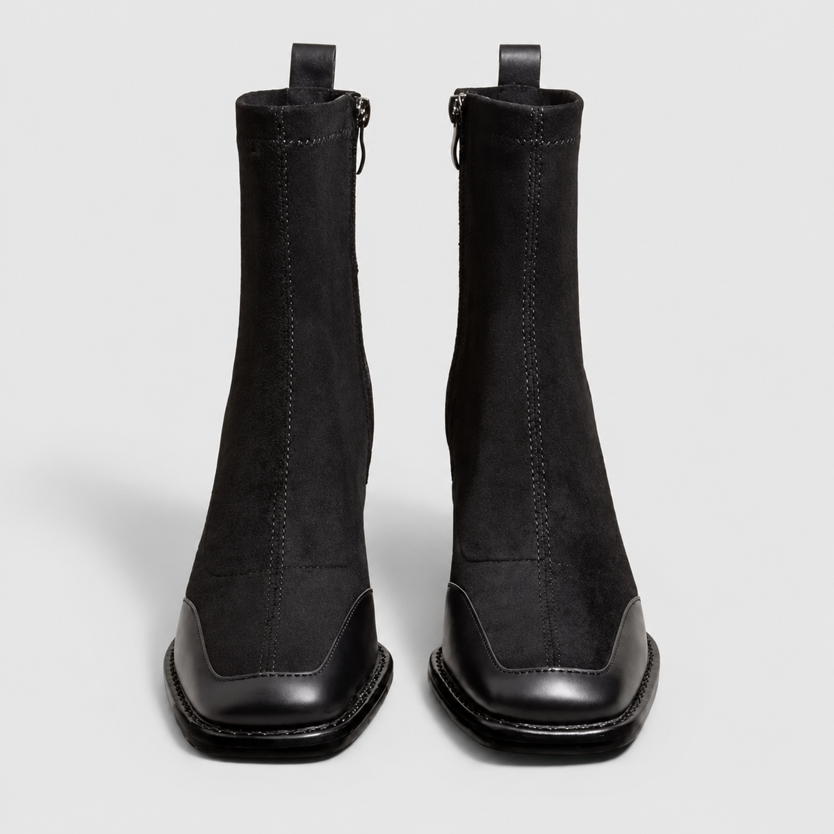 Florence | Women’s Side-Zip Block-Heel Ankle Boots — product detail 6