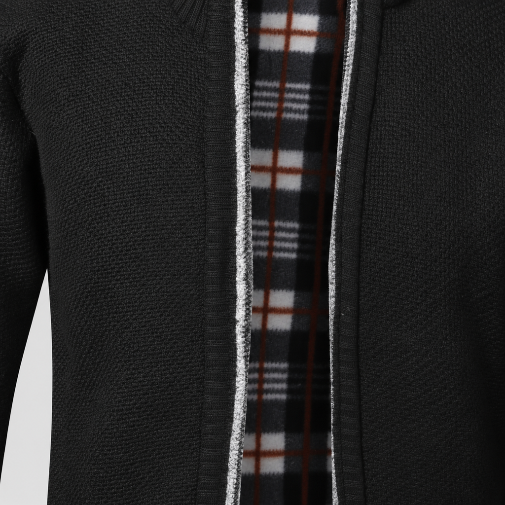 Owen | Men’s Full-Zip Lined Cardigan — product detail view 9
