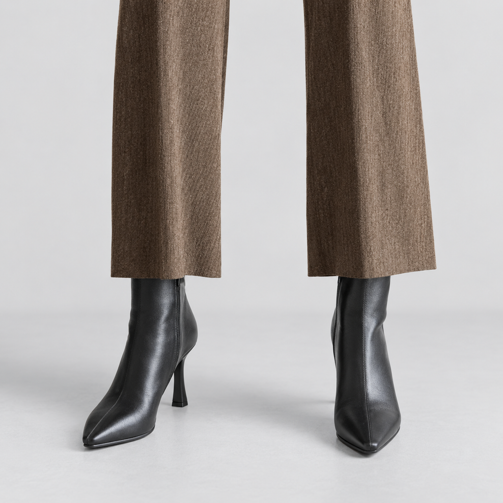 Giselle | Women’s Pointed-Toe Heeled Ankle Boots — product detail 6