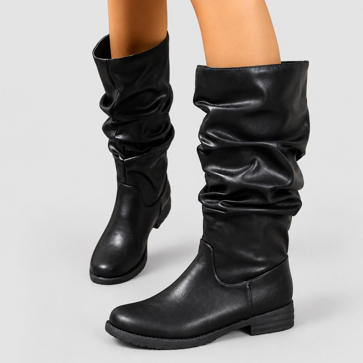 Glenora | Women’s Slouchy Pull-On Mid-Calf Boots — product detail 8
