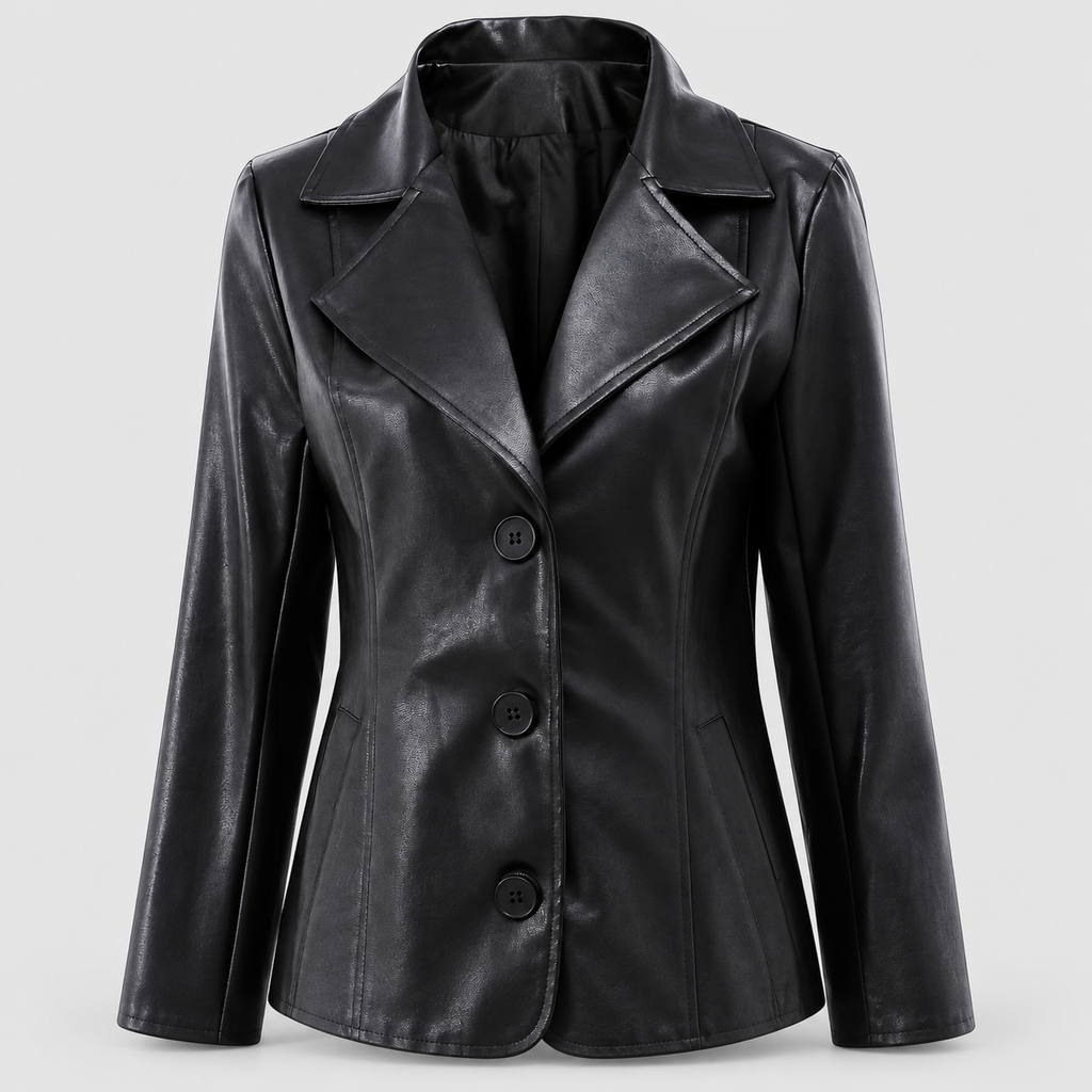 Grazielle | Women’s Tailored Mid-Length Coat — product detail 5