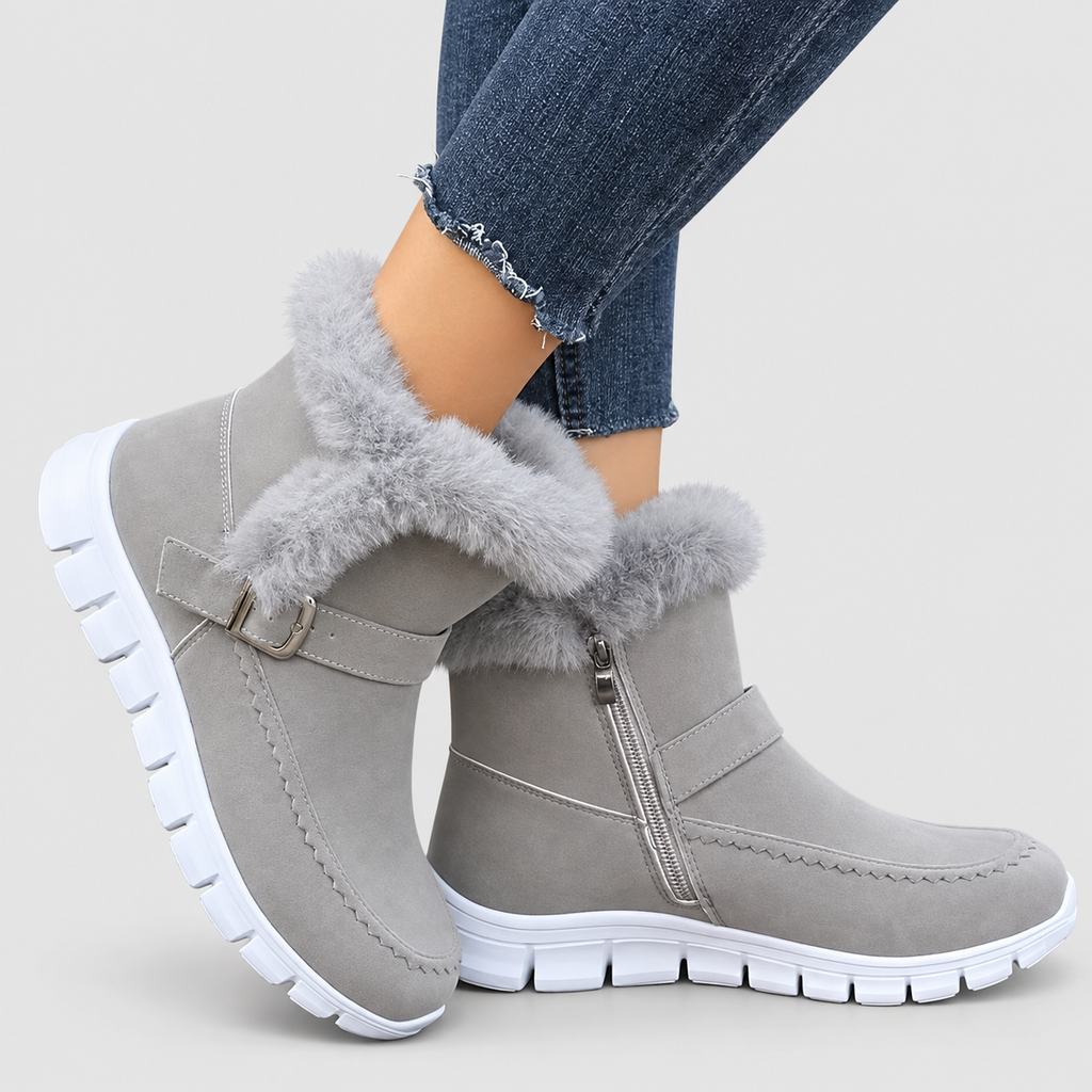 Greta | Women’s Plush-Trim Winter Boots — product detail 2
