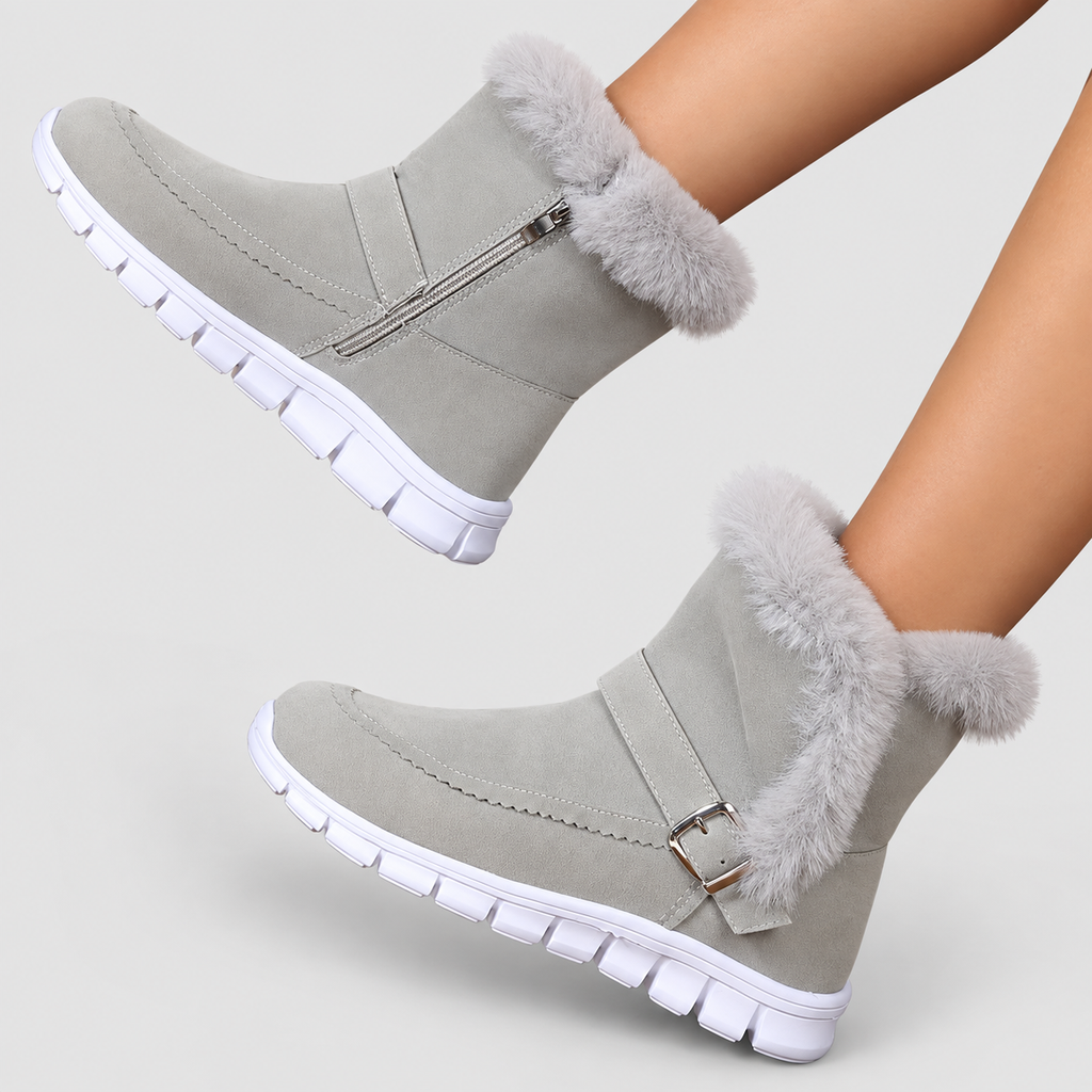 Greta | Women’s Plush-Trim Winter Boots — product detail 8