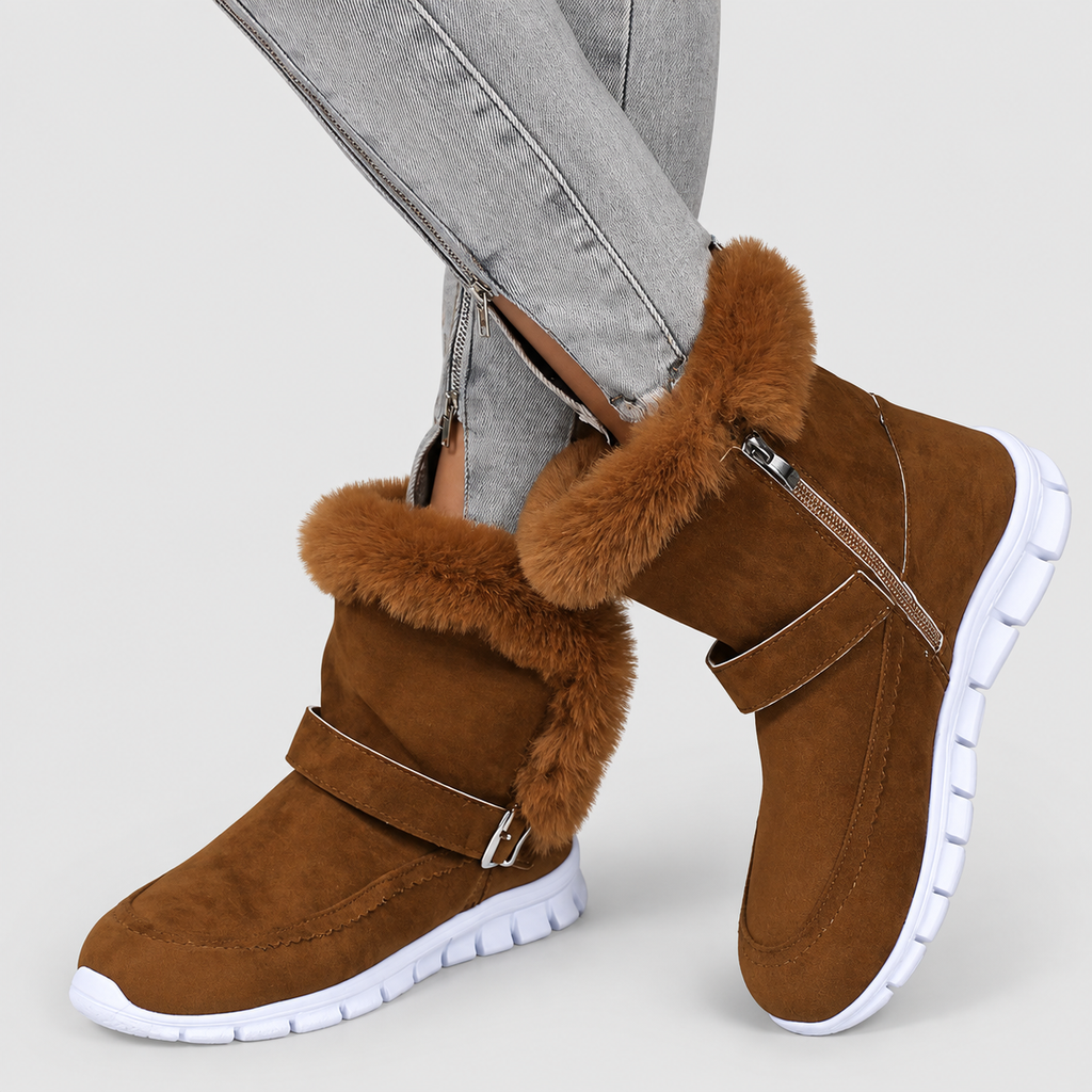 Greta | Women’s Plush-Trim Winter Boots — product detail 9