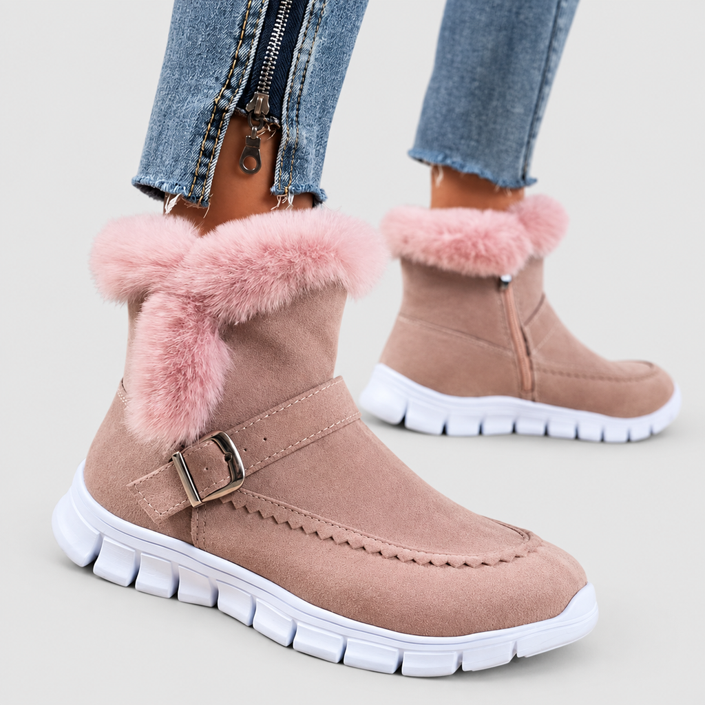 Greta | Women’s Plush-Trim Winter Boots — product detail 10