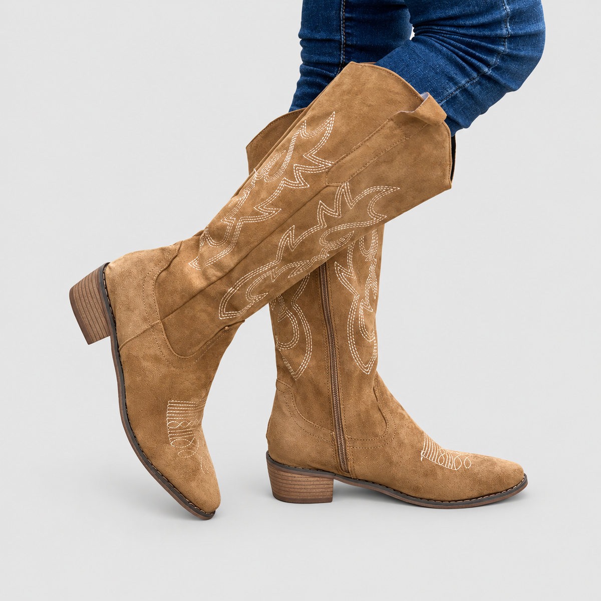 Gwendolen | Women’s Embroidered Western Boots — product detail 4