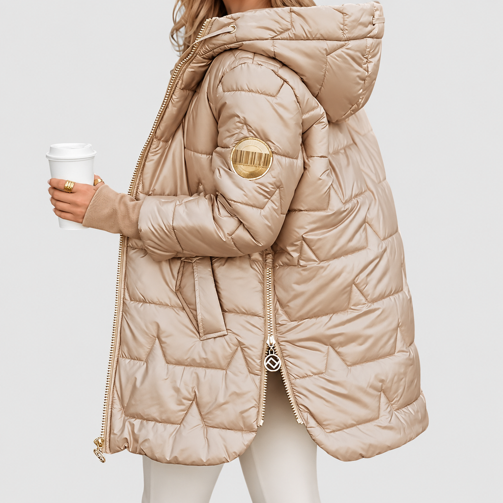 Ingrid | Women’s Quilted Hooded Jacket — product detail 2