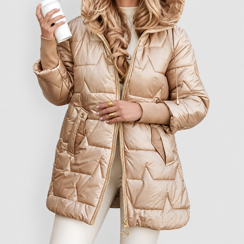 Ingrid | Women’s Quilted Hooded Jacket — product detail 8