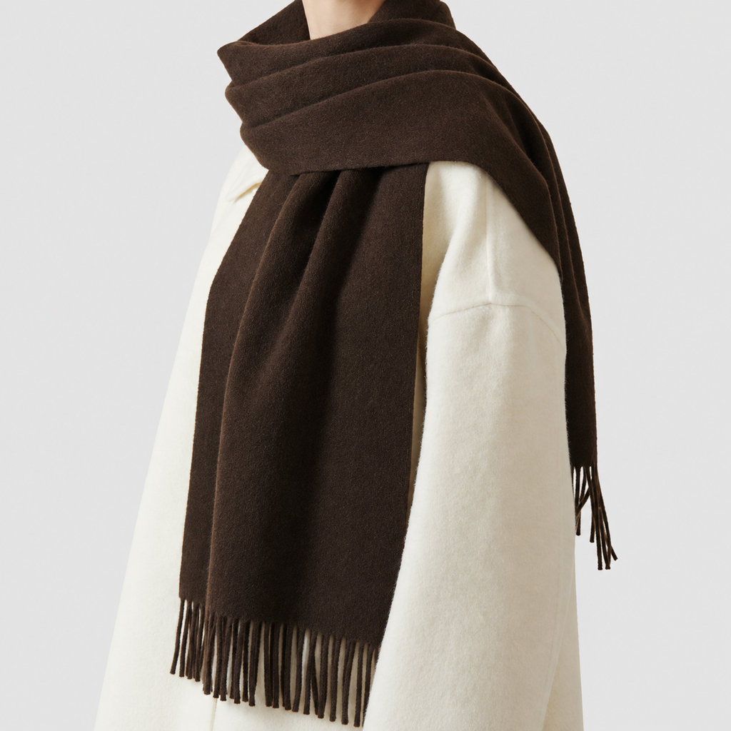 Isadora-Claire | Women’s Long Fringed Scarf — product detail 2