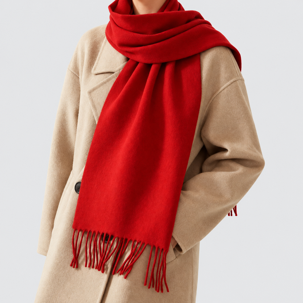 Isadora-Claire | Women’s Long Fringed Scarf — product detail 12