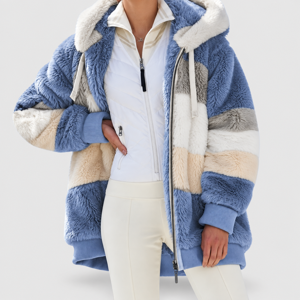 Jana | Women’s Hooded Zip-Up Winter Jacket — product detail 13