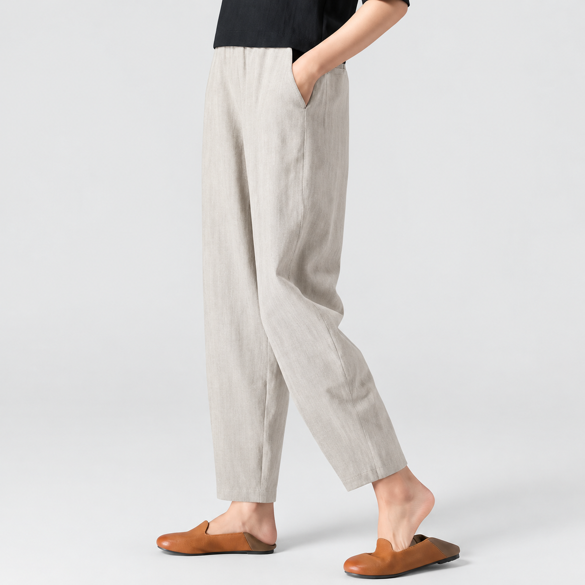 Jocelina | Women’s Wide-Leg Relaxed-Fit Pants — product detail 4