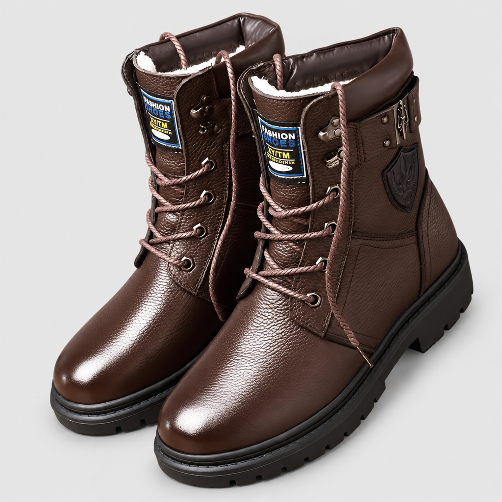 Jory | Men’s Lined Lace-Up Winter Boots — product detail 5