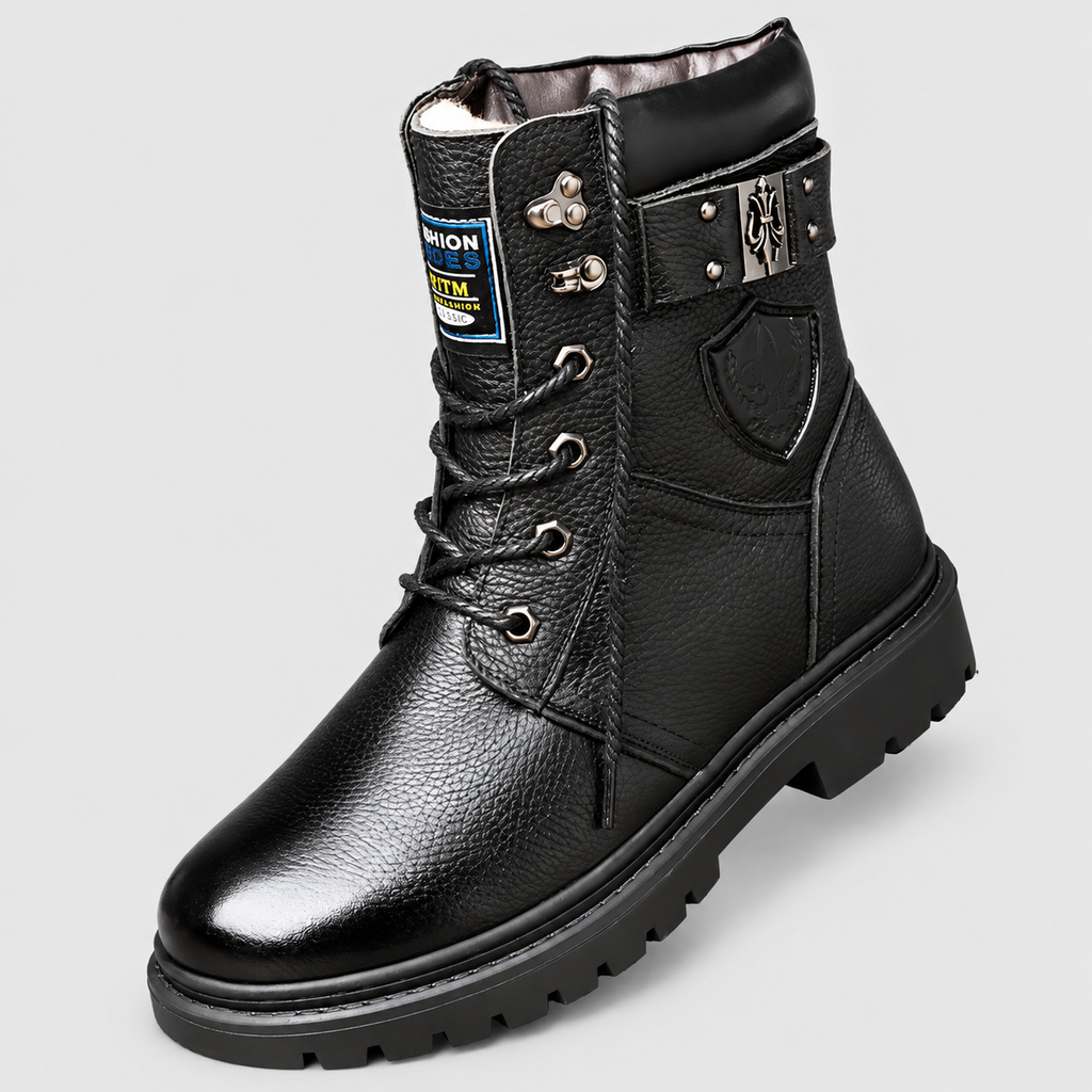 Jory | Men’s Lined Lace-Up Winter Boots — product detail 7