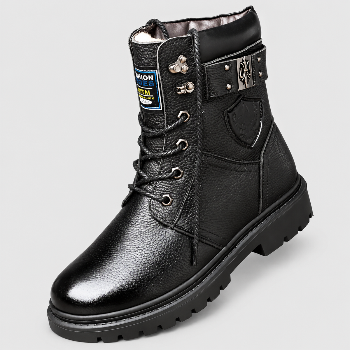 Jory | Men’s Lined Lace-Up Winter Boots — product detail 7
