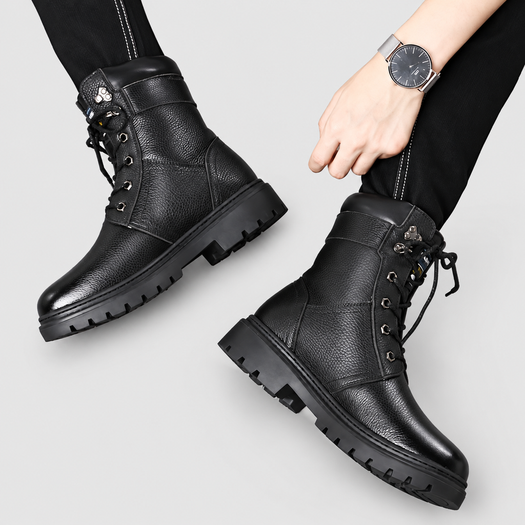 Jory | Men’s Lined Lace-Up Winter Boots — product detail 9