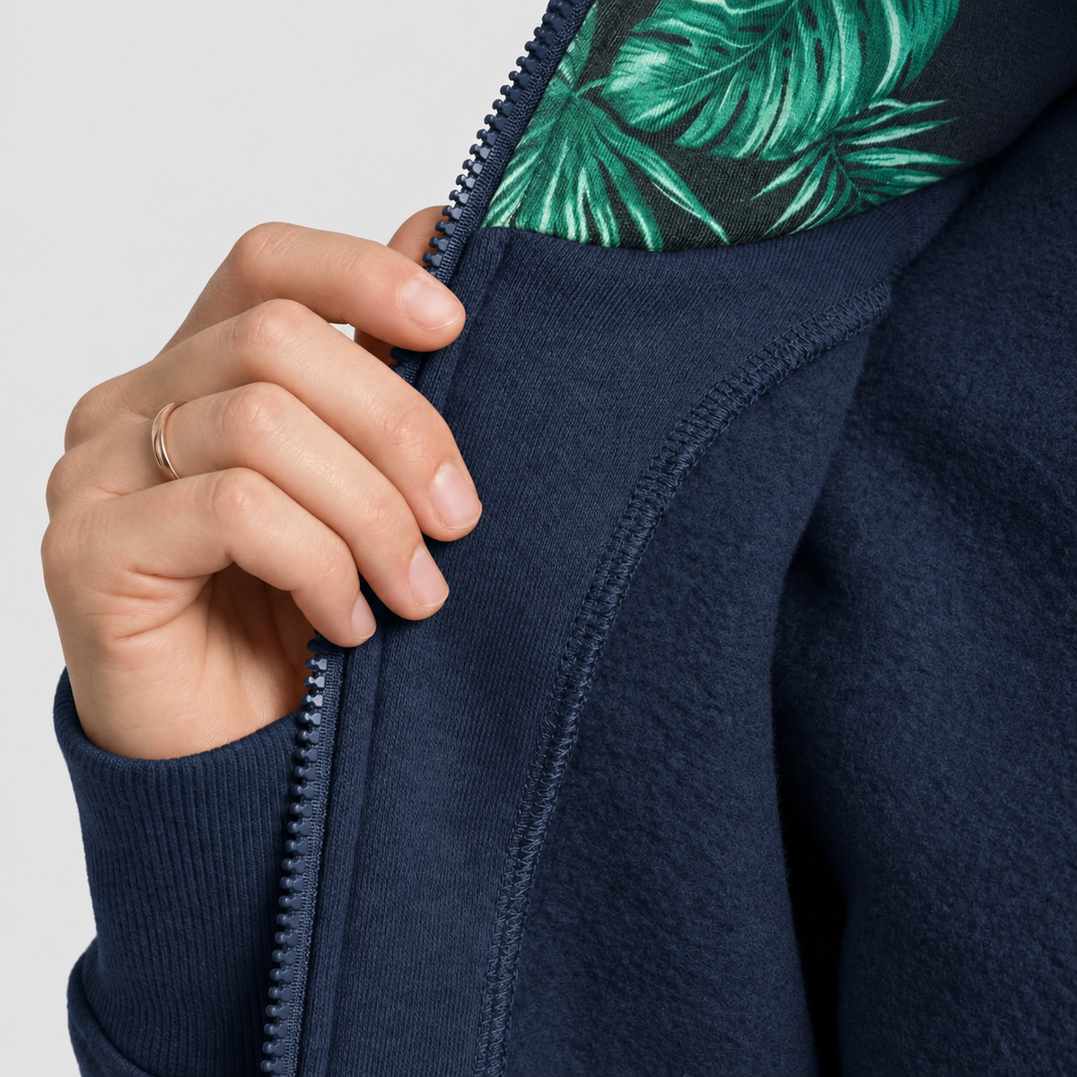 Juliette | Women’s Hooded Drawstring-Waist Jacket — product detail 2
