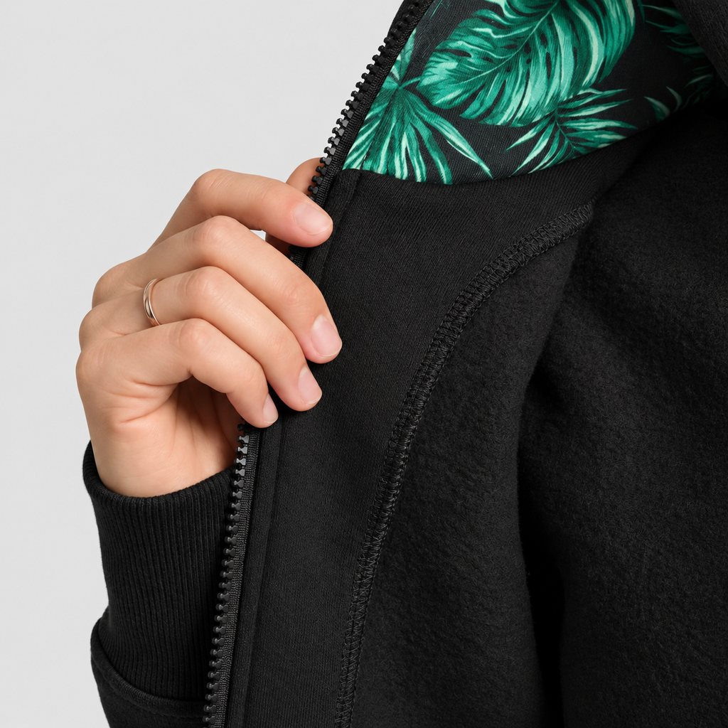 Juliette | Women’s Hooded Drawstring-Waist Jacket — product detail 6