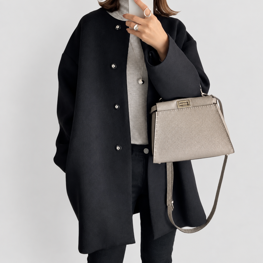 Kerensa-Rose | Women’s Relaxed-Fit Coat — product detail 7