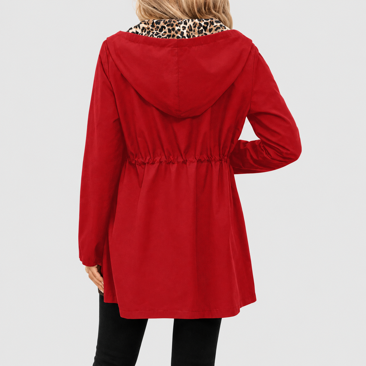 Keziah | Women’s Reversible Printed Hooded Coat — product detail 5