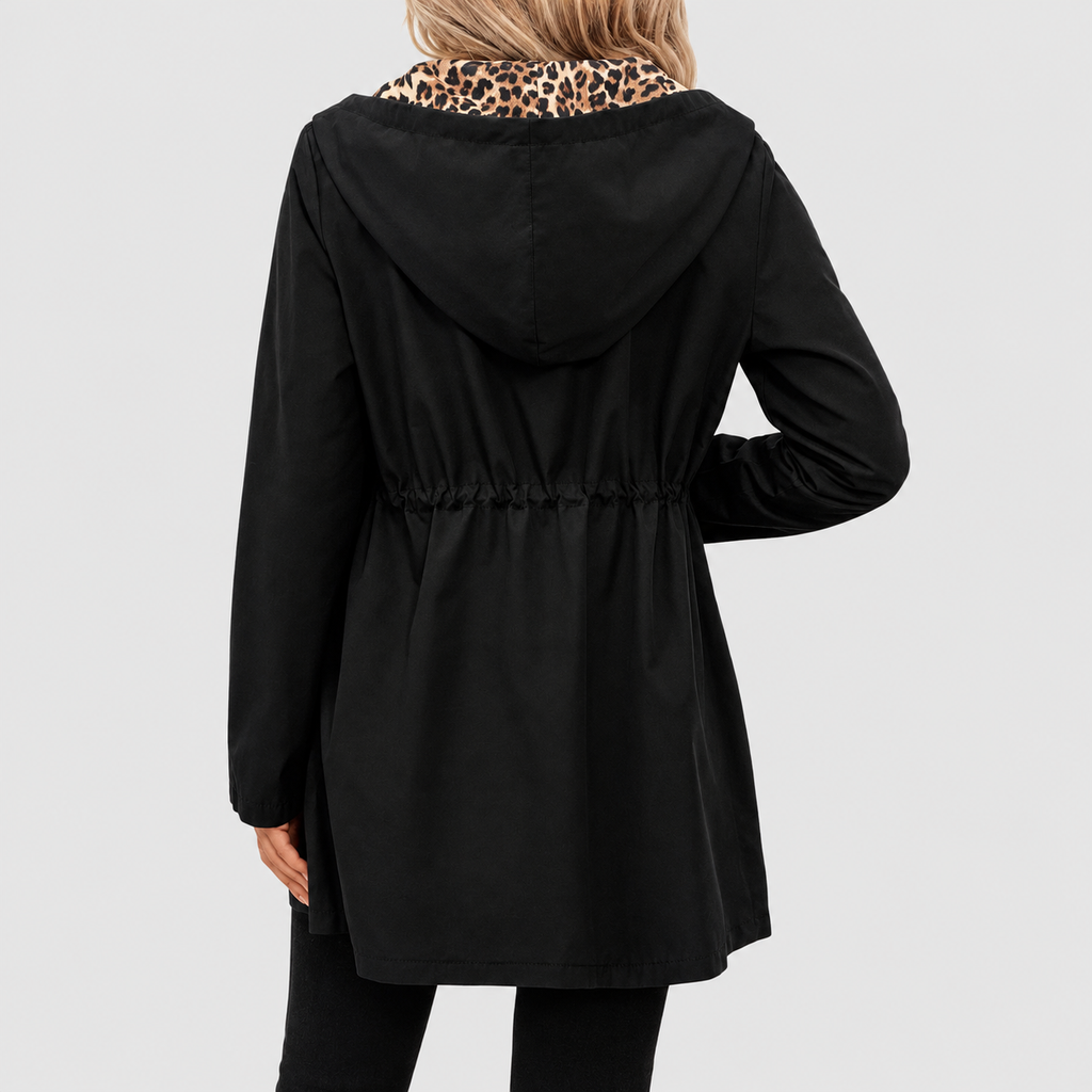 Keziah | Women’s Reversible Printed Hooded Coat — product detail 12