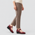 Lydiane | Women’s Strap-Detail Wedge Mary Jane Shoes — Red