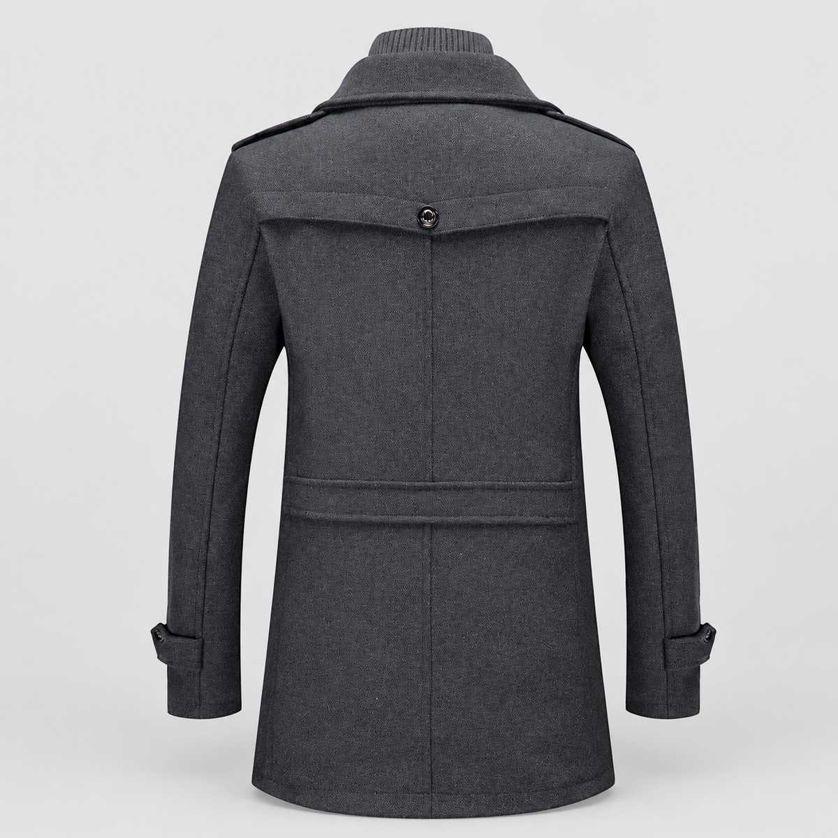 Malcolm | Men’s Winter Coat with Zip-Front Inner Layer — product detail 5